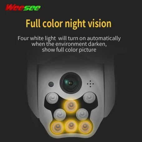 Pro vision Onvif 21P Wifi IP Kültéri Térfigyelő Kamera Full HD 1080p - 3MP - új típus 2 antennás ip65 megfigyelő biztonsági készlet mozgás követés hangfelvétel