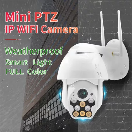 Pro vision Onvif 21P Wifi IP Kültéri Térfigyelő Kamera Full HD 1080p - 3MP - új típus 2 antennás ip65 megfigyelő biztonsági készlet mozgás követés hangfelvétel