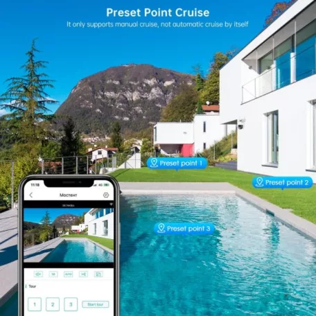 Pro vision Onvif 25P Wifi IP Kültéri Térfigyelő Kamera Full HD 1080p - 5MP - új típus 2 antennás ip66 megfigyelő biztonsági készlet mozgás követés hangfelvétel