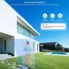 Pro vision Onvif 25P Wifi IP Kültéri Térfigyelő Kamera Full HD 1080p - 5MP - új típus 2 antennás ip66 megfigyelő biztonsági készlet mozgás követés hangfelvétel