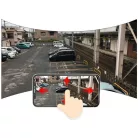 Pro vision Onvif P25 Wifi IP Kültéri Térfigyelő Kamera Full HD 1080p - 5MP v380pro- új típus 2 antennás ip66 megfigyelő biztonsági készlet mozgás követés hangfelvétel