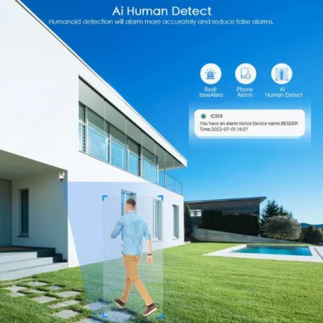 Pro vision Onvif P25 Wifi IP Kültéri Térfigyelő Kamera Full HD 1080p - 5MP v380pro- új típus 2 antennás ip66 megfigyelő biztonsági készlet mozgás követés hangfelvétel