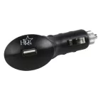 Autós Töltő 1-Kimenet 1.0 A USB Fekete