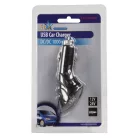 Autós Töltő 1-Kimenet 1.0 A USB Fekete