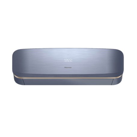 Hisense Fresh Air blue, okos Hűtő-fűtő klíma szellőztetés funkcióval szál csiszolt kék beltérivel, prémium Fresh Master QJ35XJ3B/AS35XJ3EW 3,5 kW split klíma tiszta levegő funkció, szénmonoxid mérő, wifi-s, scop 4,6 seer 8,5