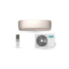 Hisense Fresh Air rosegold, okos Hűtő-fűtő klíma szellőztetés funkcióval rózsaarany beltérivel, prémium Fresh Master QJ35XJ3G/AS35XJ3EW 3,5 kW split klíma tiszta levegő funkció, szénmonoxid mérő, wifi-s, scop 4,6 seer 8,5