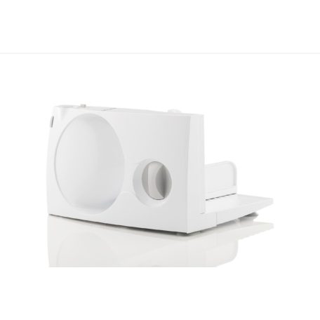 Gorenje R402W szeletelő, 100 W, 17 cm-es rozsdamentes acél penge, 0-17 mm szeletvastagság, összecsukható