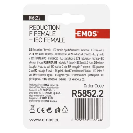 EMOS F-IEC átalakító