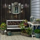 Solar Falikar LED Ezüst