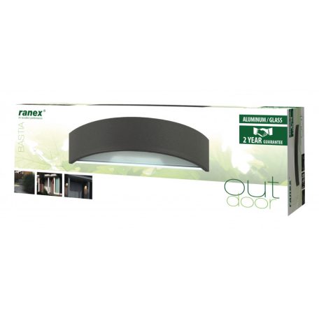 Kültéri Halogén Falikar 25 W 335 lm Fém