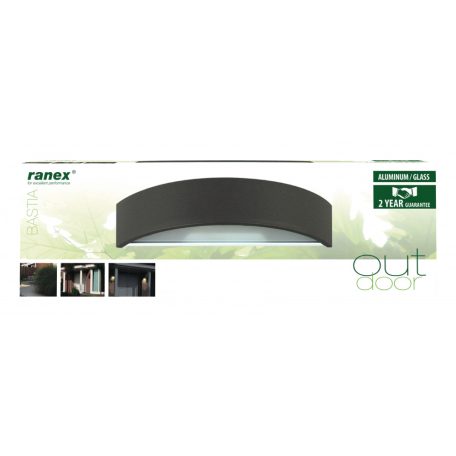 Kültéri Halogén Falikar 25 W 335 lm Fém