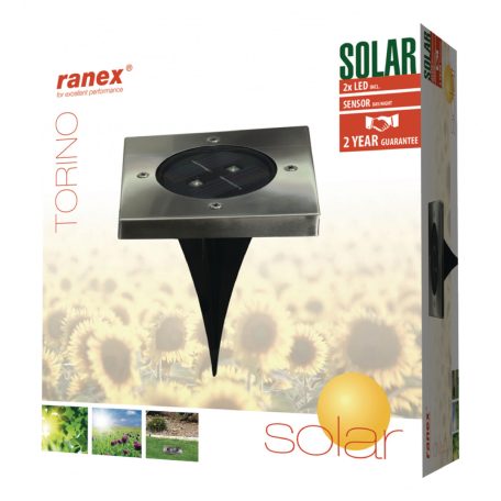 Solar Talaj Spot 2 LED Négyzet