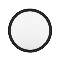   Home RCC1823B LED-es fali/mennyezeti lámpa, 1850 lumen, választható színhőmérséklet, beltéri kivitel, fekete