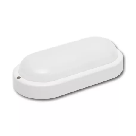 HOME RCO18LEDWH LED-es fali/mennyezeti lámpa, kör alakú, fekete, 18 W, 4000K, 1200 lumen, IP54, kül- és beltéri kivitel