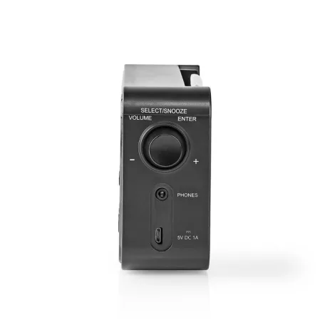 DAB+ Rádió | Hordozható kivitel | DAB+ / FM | 1.3 " | Fekete Kék Képernyő | Elemes Áramellátás / USB-áramellátású | Digitális | 3.6 W | Bluetooth® | Fejhallgató kimenet | Ébresztő óra | Alvás időzítő | IP20 | Fekete