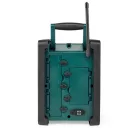 DAB+ Rádió | Munkahelyi Rádió | DAB+ / FM | 2.2 " | Fekete Fehér Képernyő | Elemes Áramellátás / Hálózati Áramellátás | Digitális | 15 W | Bluetooth® | Ébresztő óra | Alvás időzítő | IP65 | Hordozó fogantyú | Fekete / Zöld