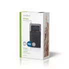 FM rádió | Hordozható kivitel | FM | Elemes Áramellátás | Analóg | 1.5 W | Fekete Fehér Képernyő | Fejhallgató kimenet | IP20 | Fekete / Szürke