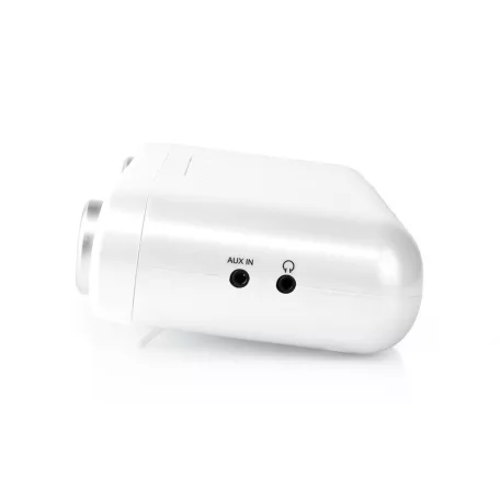 Konyhai rádió | Szekrény Alakú | FM | Hálózati Áramellátás | Digitális | 1.5 W | 2 " | Fekete Kék Képernyő | Ébresztő óra | Ezüst / Fehér