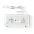 Konyhai rádió | Szekrény Alakú | FM | Hálózati Áramellátás | Digitális | 1.5 W | 2 " | Fekete Kék Képernyő | Ébresztő óra | Ezüst / Fehér