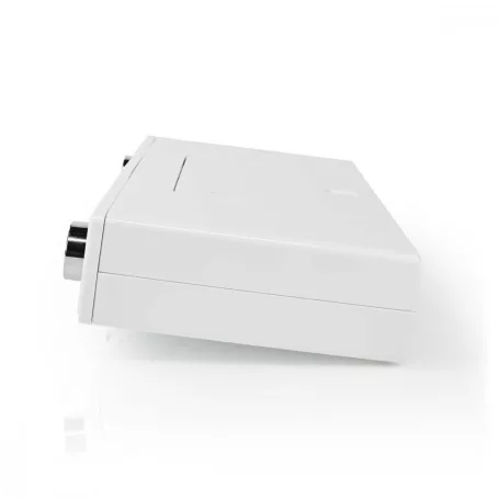 Konyhai rádió | Szekrény Alakú | FM | Hálózati Áramellátás | Digitális | 5 W | Fekete Kék Képernyő | Ezüst / Fehér