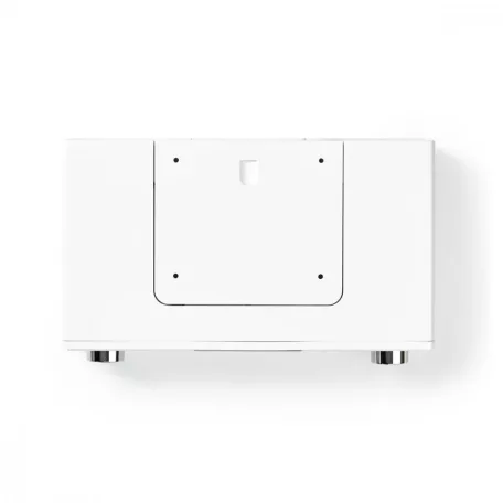 Konyhai rádió | Szekrény Alakú | FM | Hálózati Áramellátás | Digitális | 5 W | Fekete Kék Képernyő | Ezüst / Fehér