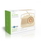 FM rádió | Asztali Kivitel | AM / FM | Elemes Áramellátás / Hálózati Áramellátás | Analóg | 4.5 W | Hordozó fogantyú | Elefántcsont