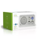 FM rádió | Asztali Kivitel | FM | Hálózati Áramellátás | Analóg | 15 W | IP20 | Fehér