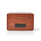 FM rádió | Asztali Kivitel | AM / FM | Elemes Áramellátás / USB-áramellátású | Digitális | 12 W | Képernyő méret: 1.6 " | Fekete Kék Képernyő | Ébresztő óra | Barna / Fekete