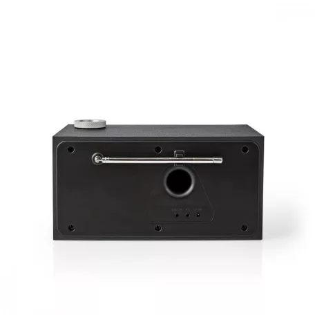 Internet Rádió | Asztali Kivitel | Bluetooth® / Wi-Fi | FM / Internet | 2.4 " | Színes Képernyő | 18 W | Távvezérelt | App szabályozott | Fejhallgató kimenet | Ébresztő óra | Alvás időzítő | Fekete