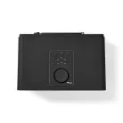 NEDIS Internet Rádió | Asztali Kivitel | Bluetooth® / Wi-Fi | FM / Internet | 2.4 " Színes Képernyő | 42 W | Távvezérelt  App szabályozott Fejhallgató kimenet | Ébresztő óra | Alvás időzítő | Fekete