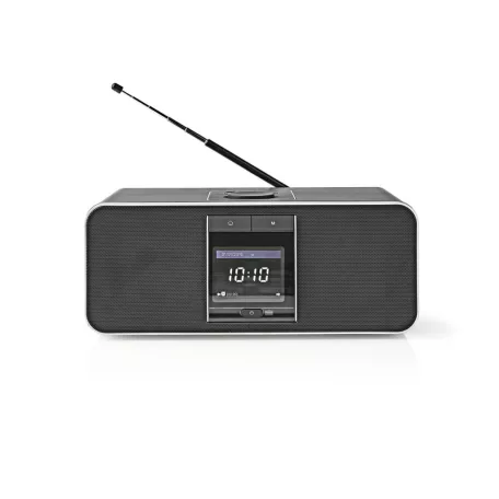 Internet Rádió | Asztali Kivitel | Bluetooth® / Wi-Fi | DAB+ / FM / Internet | 2.4 " | Színes Képernyő | 42 W | Távvezérelt | App szabályozott | Fejhallgató kimenet | Ébresztő óra | Alvás időzítő | Fekete