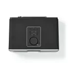 Internet Rádió | Asztali Kivitel | Bluetooth® / Wi-Fi | DAB+ / FM / Internet | 2.4 " | Színes Képernyő | 42 W | Távvezérelt | App szabályozott | Fejhallgató kimenet | Ébresztő óra | Alvás időzítő | Fekete