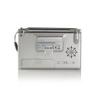 World Radio | Hordozható kivitel | AM / FM / SW | Elemes Áramellátás / Hálózati Áramellátás | Digitális | 1.5 W | Fejhallgató kimenet | Ébresztő óra | Alvás időzítő | Szürke