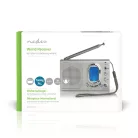 World Radio | Hordozható kivitel | AM / FM / SW | Elemes Áramellátás / Hálózati Áramellátás | Digitális | 1.5 W | Fejhallgató kimenet | Ébresztő óra | Alvás időzítő | Szürke