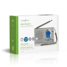 World Radio | Hordozható kivitel | AM / FM / SW | Elemes Áramellátás / Hálózati Áramellátás | Digitális | 1.5 W | Fejhallgató kimenet | Ébresztő óra | Alvás időzítő | Szürke