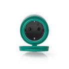 RF Dugó | 433 MHz | IP44 | 2300 W | Földelt csatlakozó / F típus (CEE 7/7) | -20 - 50 °C | Fekete / Zöld