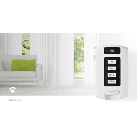 RF távirányító | 2 Csatorna | Programozható gombok