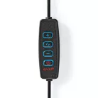 NEDIS körlámpa szelfik, vlogok, oktatóanyagok, TikTok-, Instagram- vagy YouTube-videók készítés - 10 inch - 120 LED