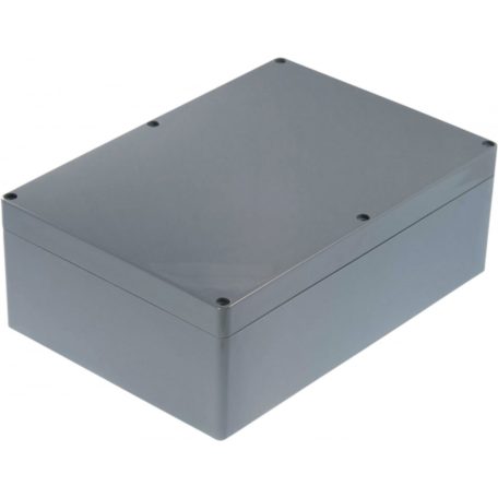 Műanyag ház 185 x 265 x 95 mm Sötétszürke ABS IP 65