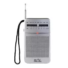 SAL RPC 4 zsebrádió, 2 sávos AM-FM rádió, nagyérzékenységű vétel