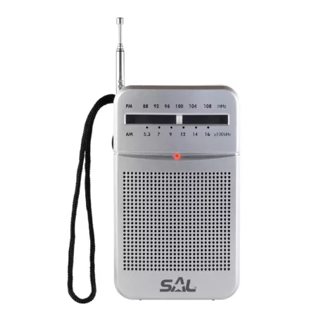 SAL RPC 4 zsebrádió, 2 sávos AM-FM rádió, nagyérzékenységű vétel