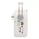 SAL RPR9 napelemes rádió multimédia lejátszóval, FM-AM-SW rádió, Bluetooth, USB és microSD csatlakozás, beépített akkumulátor