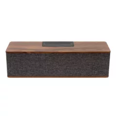   SAL RRT7 sztereó retro hangszóró, vezeték nélküli, 2x5W, FM rádió, Bluetooth, beépített akkumulátor