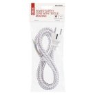 EMOS Szerelhető vezeték 3x0.75 2.4m fehér fonott