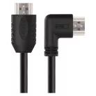 EMOS HDMI kábel 2.0 A-A dugó 90°, 1.5m
