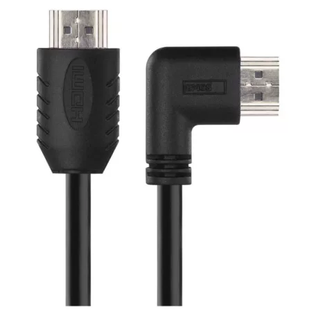 EMOS HDMI kábel 2.0 A-A dugó 90°, 1.5m