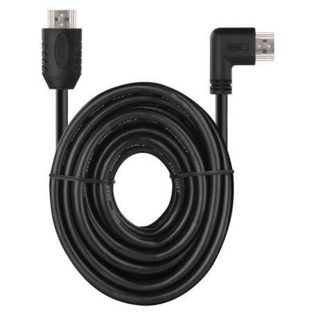 EMOS HDMI kábel 2.0 A-A dugó 90°, 3m