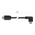 EMOS HDMI kábel 2.0 A-A dugó 90°, 3m