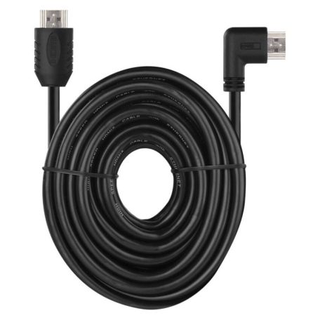 EMOS HDMI kábel 2.0 A-A dugó 90°, 5m