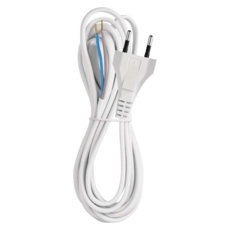 EMOS Szerelhető vezeték 2x0.75 3m fehér